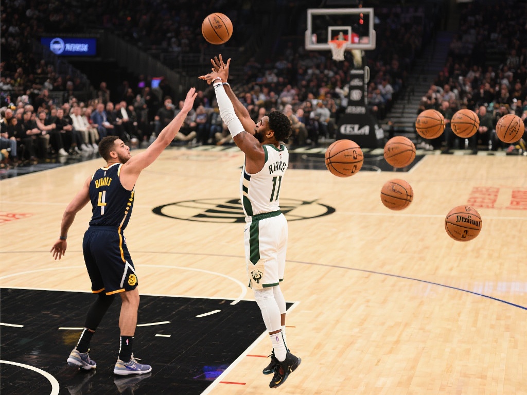 普尔神准三分雨，单节4投全中狂轰31分已飙进7记三分