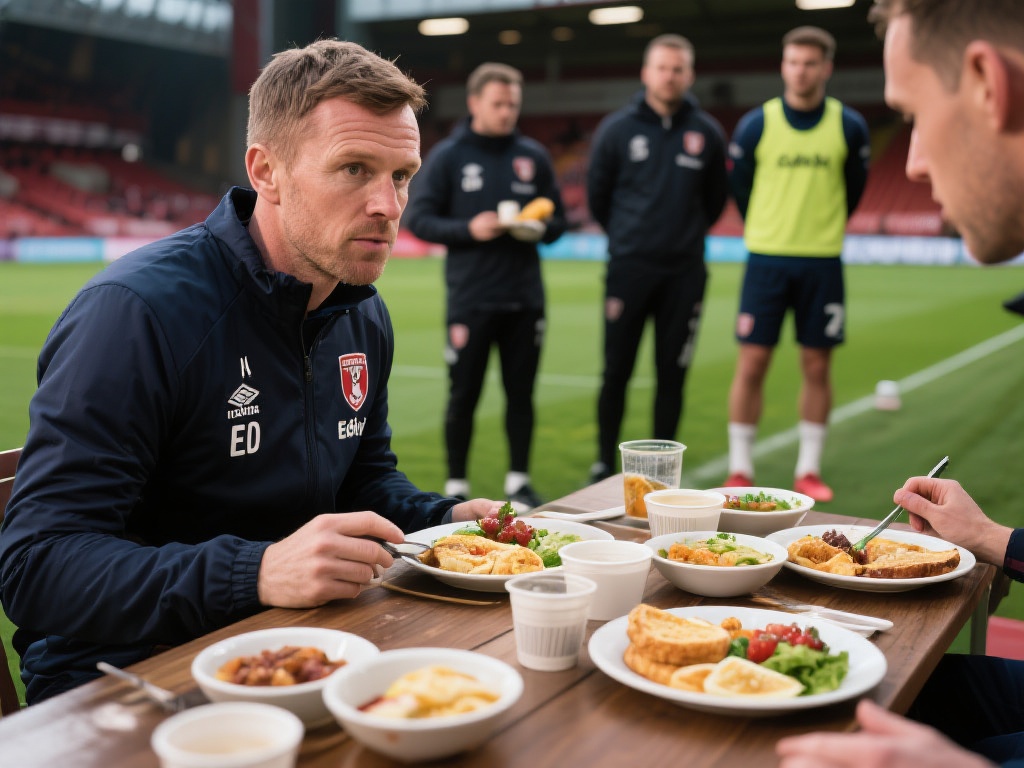 埃迪-豪:球员与球迷需适应早场节奏,力争击败切尔西 此外,早场比赛还可能影响球员的饮食安排。