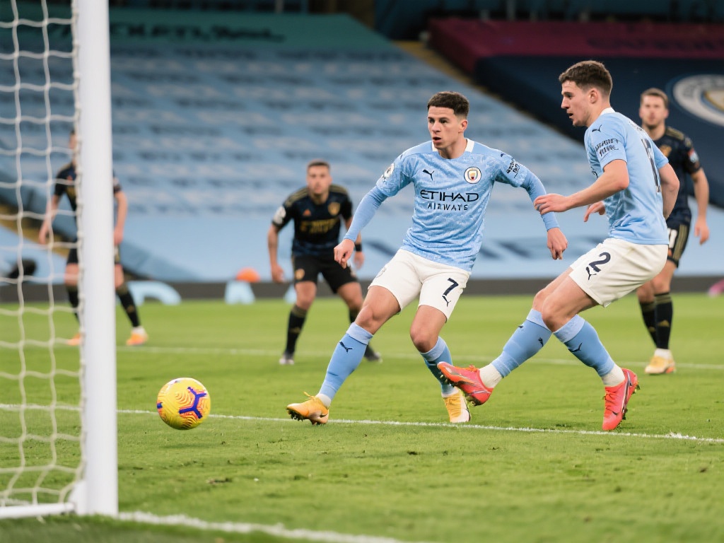 英超半场观察:曼城7射1正,哈兰德未获射门机会 在英超联赛中,曼城以其流畅的传控和高效的