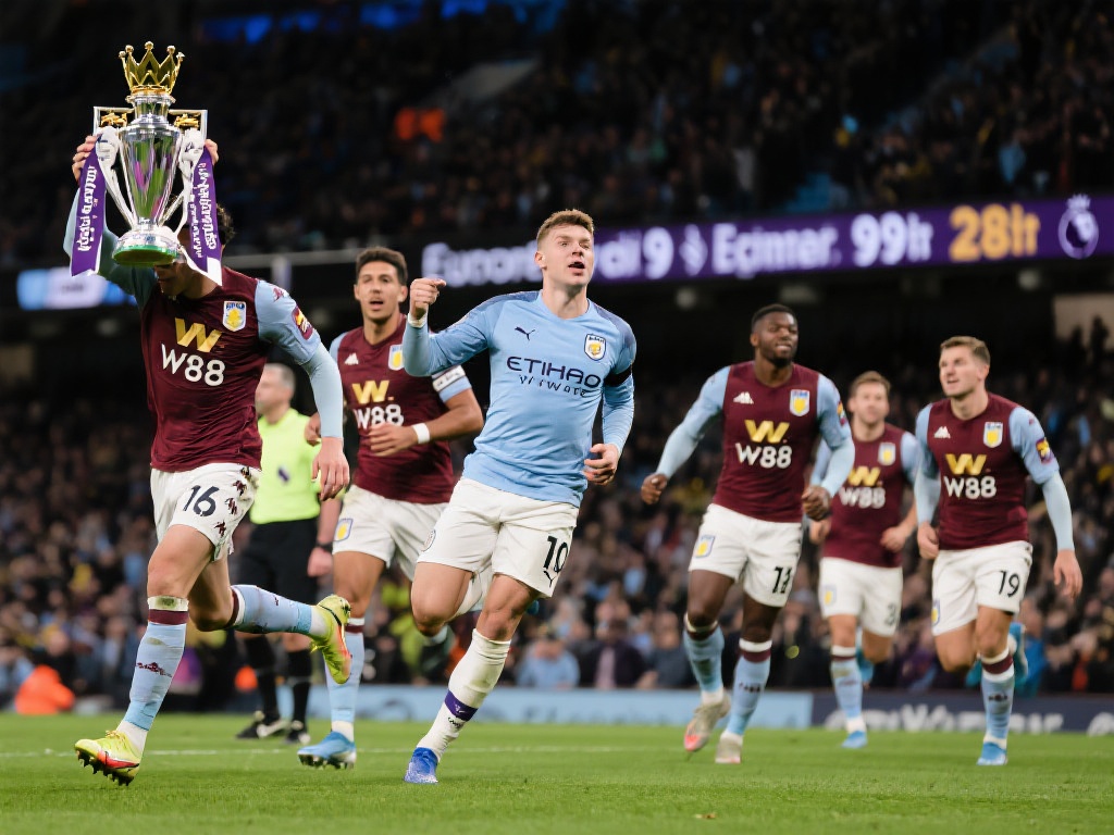 英超倒计时9轮，官方盘点各队积分榜历史波动