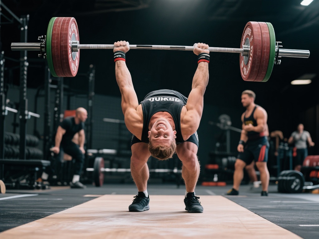 震撼全场！115公斤土耳其起立真猛