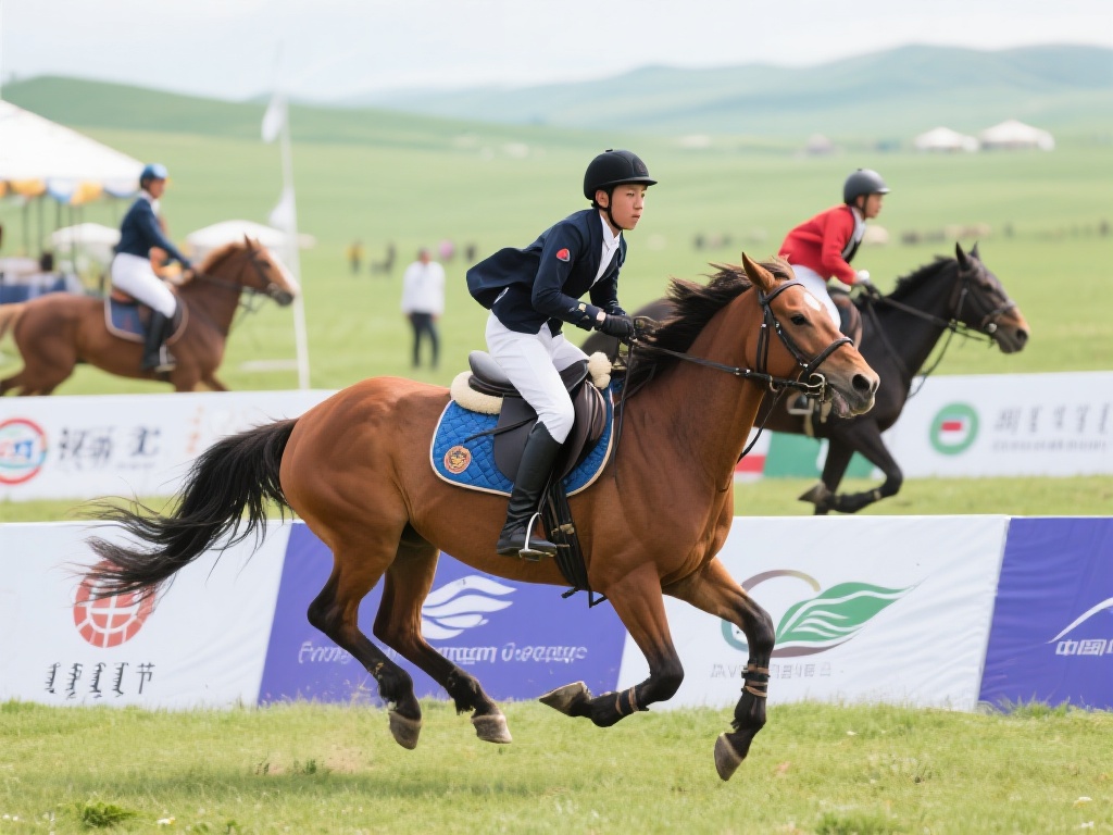 中国年轻骑手与赛马的激情故事